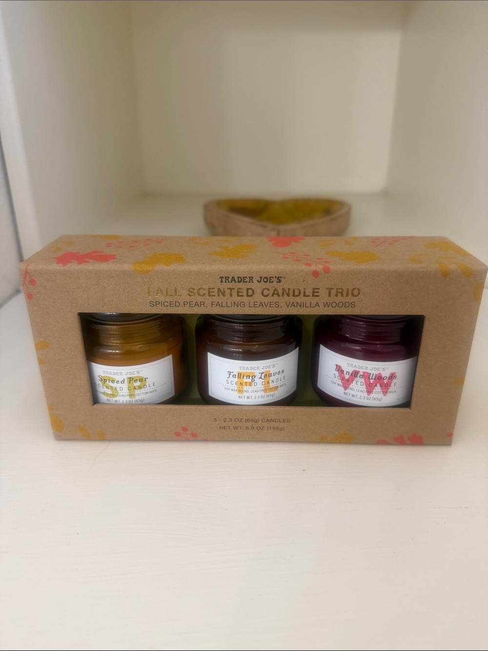 Trader Joe’s fall scented trio